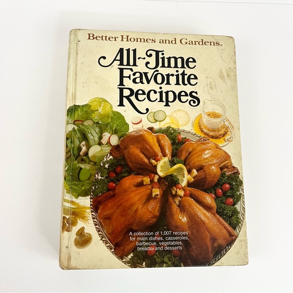 Vtg 1979 Revised 1981 Better Homes & Gardens All-time Favorite Recipes Cookbook - Picture 1 of 16